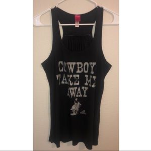 Cowboy Take Me Away Tank